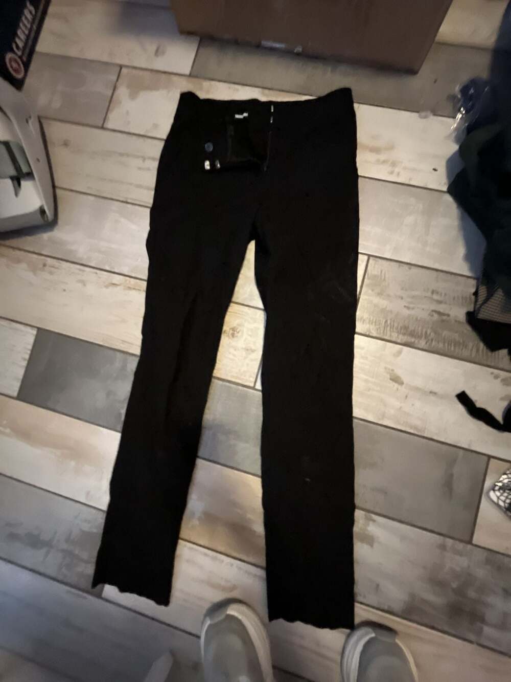 Counterparts Black Slim Fit Trousers Pants